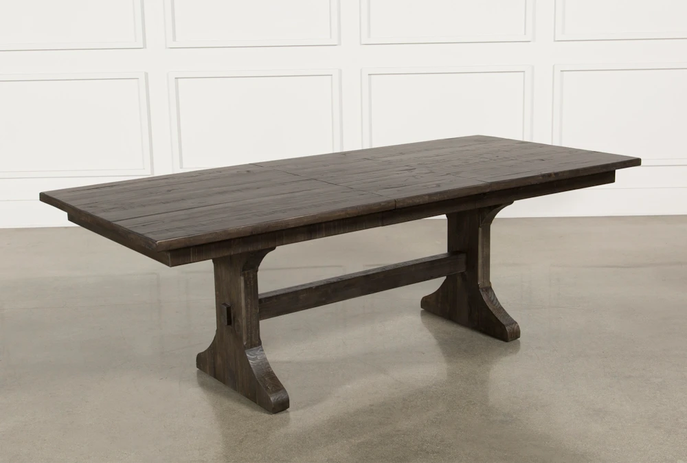 Valencia 72-90" Extension Trestle Dining Table 3 Valencia 72-90" Extension Trestle Dining Table - Image 3