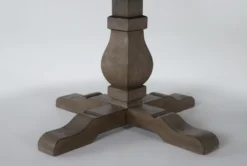 Caden 55" Round Dining Table -KitchenCraft Store 109143 natural wood dining table v2 detail 04