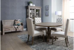 Biltmore Dining Side Chair -KitchenCraft Store 215392 brown fabric dining chair room 47