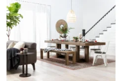 Palazzo 106" Dining Table 21 Palazzo 106" Dining Table -KitchenCraft Store 217337 natural wood dining table room 44