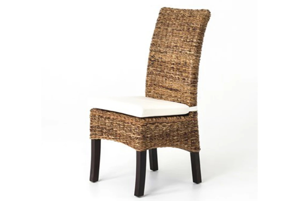 Natural Banana Leaf Chair With Cushion 1 Natural Banana Leaf Chair With Cushion