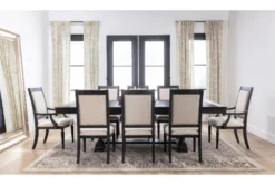 Chapleau II Arm Chair -KitchenCraft Store 236905 black wood dining chair room 41