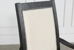 Chapleau II Arm Chair -KitchenCraft Store 236905 black wood side chair 3