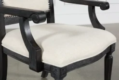 Chapleau II Arm Chair -KitchenCraft Store 236905 black wood side chair 4