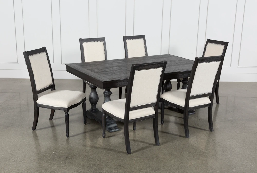 Chapleau II 76-104" Extension Dining With Side Chair Set For 6 2 Chapleau II 76-104" Extension Dining With Side Chair Set For 6 - Image 2