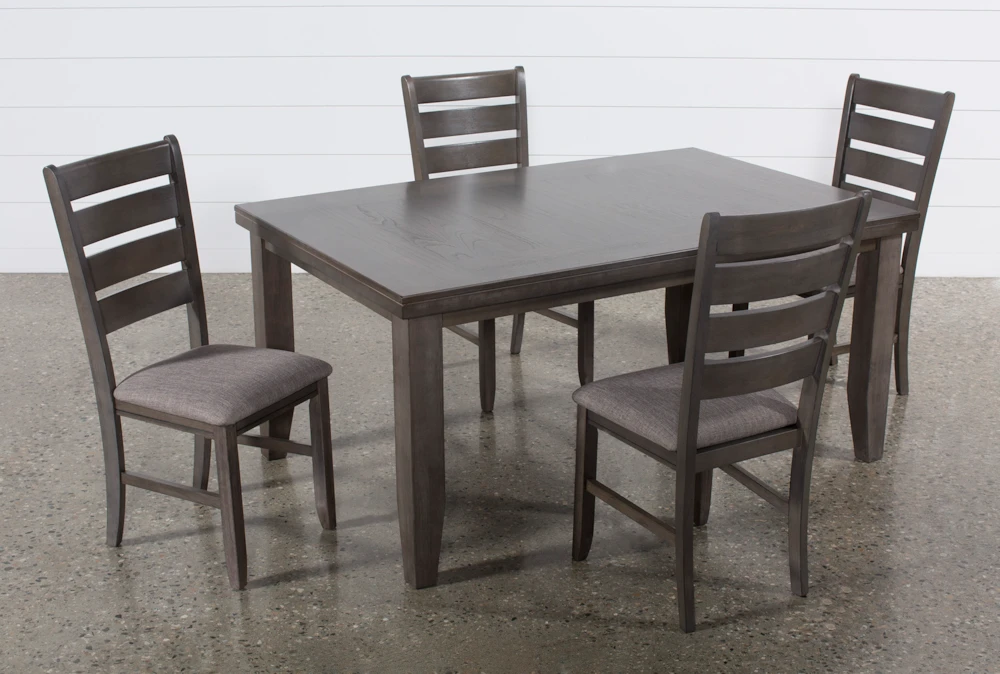 Ashford II 66" Dining With Side Chair Set For 4 2 Ashford II 66" Dining With Side Chair Set For 4 - Image 2