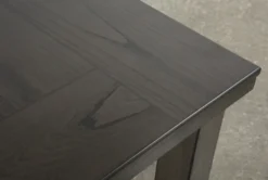 Ashford II 66" Dining Table -KitchenCraft Store 251024 grey wood dining table detail 04