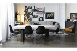 Titan 82" Dining Table 29 Titan 82" Dining Table -KitchenCraft Store 252445 grey concrete laminate dining table room 77