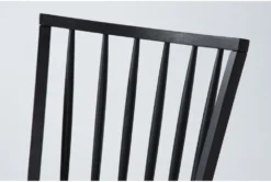 Magnolia Home Bungalow Chimney Dining Side Chair By Joanna Gaines 9 Magnolia Home Bungalow Chimney Dining Side Chair By Joanna Gaines -KitchenCraft Store 257159 black wood dining chair detail 44