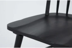 Magnolia Home Bungalow Chimney Dining Side Chair By Joanna Gaines 10 Magnolia Home Bungalow Chimney Dining Side Chair By Joanna Gaines -KitchenCraft Store 257159 black wood dining chair detail 45