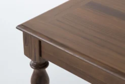 Magnolia Home Webster Walnut 96" Dining Table By Joanna Gaines -KitchenCraft Store 257166 brown wood dining table detail 45