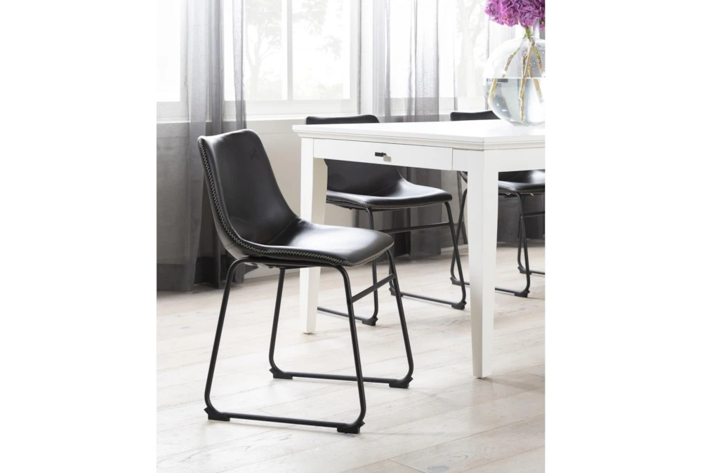Cobbler Black Dining Side Chair 8 Cobbler Black Dining Side Chair - Image 8