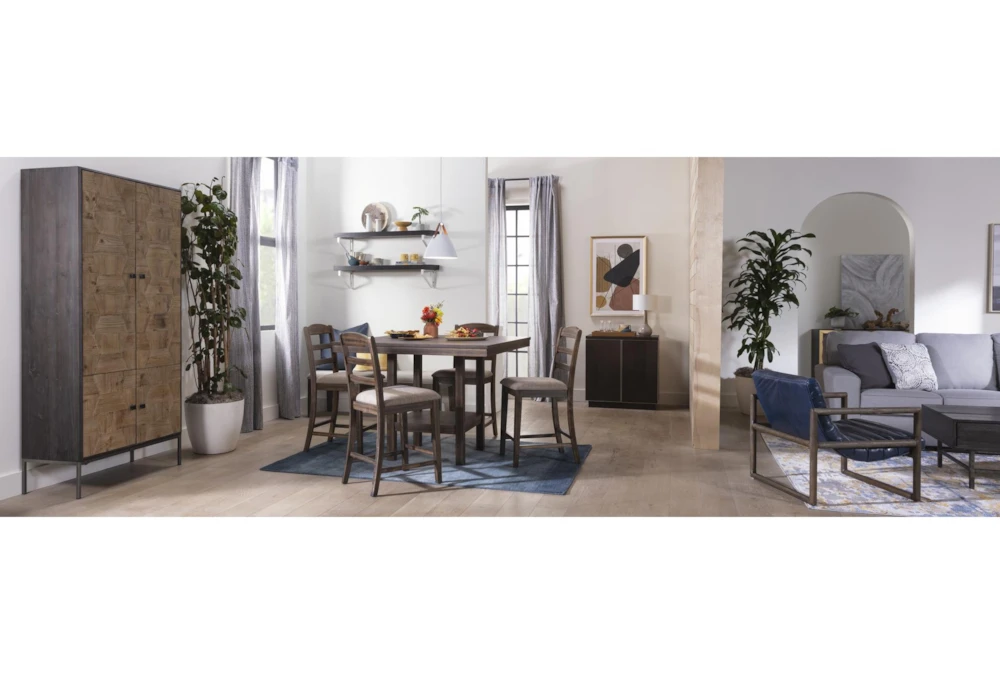 Ashbury 48" Square Counter With Stool Set For 4 7 Ashbury 48" Square Counter With Stool Set For 4 - Image 7