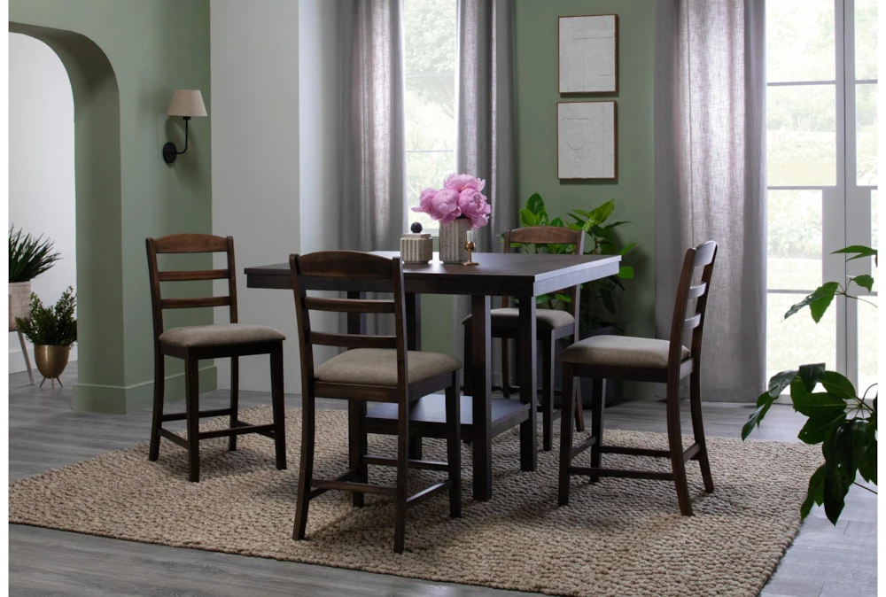 Ashbury 48" Square Counter With Stool Set For 4 8 Ashbury 48" Square Counter With Stool Set For 4 - Image 8