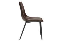 Reva Brown Dining Side Chair -KitchenCraft Store 262476 brown polyurethane dining chair detail 49