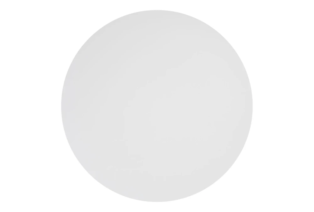 Opera White + Gold 35" Round Dining Table 4 Opera White + Gold 35" Round Dining Table - Image 4