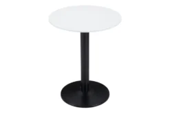 Cypress 42" Pub Table -KitchenCraft Store 262532 white metal bistropub table detail 45