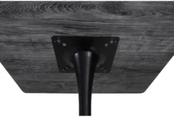 Dawn Black 35" Square Dining Table -KitchenCraft Store 262540 detail 47