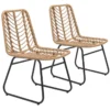 Trask Natural Dining Side Chair Set Of 2