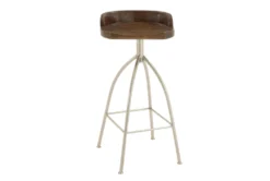 33" Industrial Bar Stool