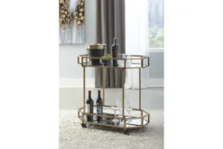 Gold Finish Bar Cart 7 Gold Finish Bar Cart -KitchenCraft Store 266245 gold metal bar cart room 90