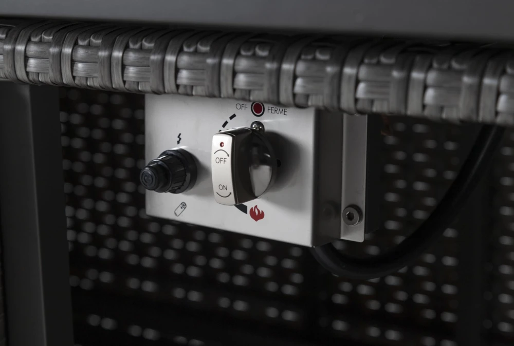 Koro 70" Outdoor Firepit Counter Table 3 Koro 70" Outdoor Firepit Counter Table - Image 3