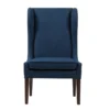 Edward Navy Wingback Dining Chair