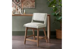 Ellison 25" Counter Stool -KitchenCraft Store 267542 grey polyester bar stool room 85