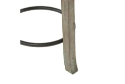 Joshua 26" Backless Swivel Counter Stool 6 Joshua 26" Backless Swivel Counter Stool -KitchenCraft Store 267544 grey polyester bar stool detail 45