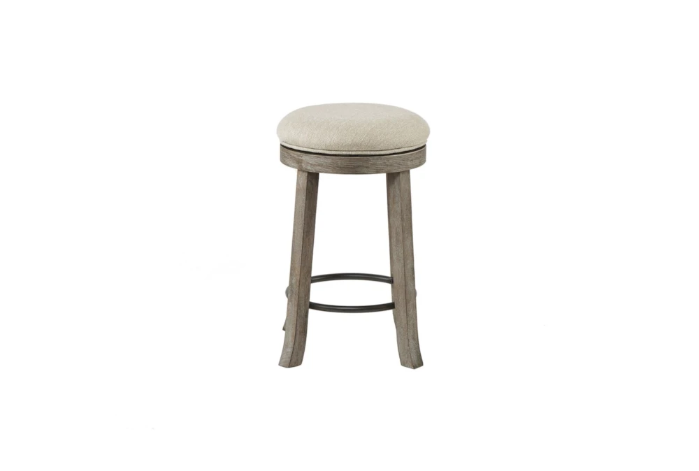 Joshua 26" Backless Swivel Counter Stool 1 Joshua 26" Backless Swivel Counter Stool