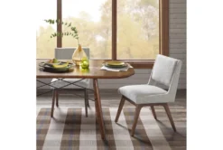 Ellison Grey Dining Side Chair Set Of 2 -KitchenCraft Store 267548 grey fabric dining chair room 85