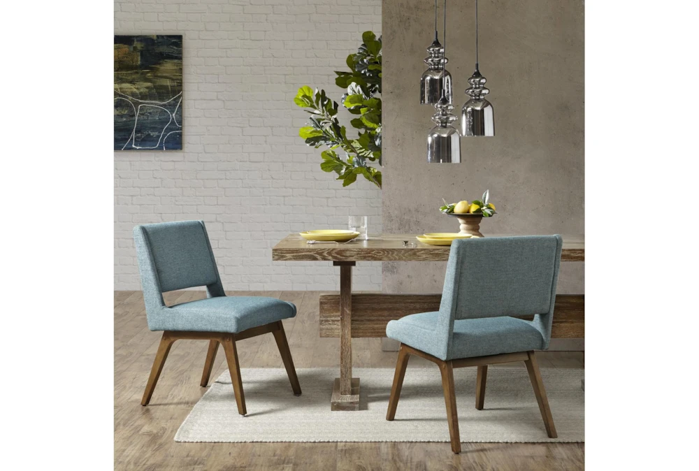 Ellison Blue Dining Chair Set Of 2 5 Ellison Blue Dining Chair Set Of 2 - Image 5