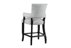 Lincoln Grey 26" Counter Stool -KitchenCraft Store 267568 grey fabric bar stool back 82