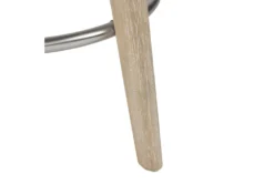 Alessia 26" Swivel Counter Stool -KitchenCraft Store 267579 natural polyester bar stool detail 44