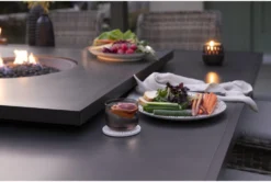 Capri 72" Outdoor Bar Table 10 Capri 72" Outdoor Bar Table -KitchenCraft Store 267625 grey wicker bistropub table room 45