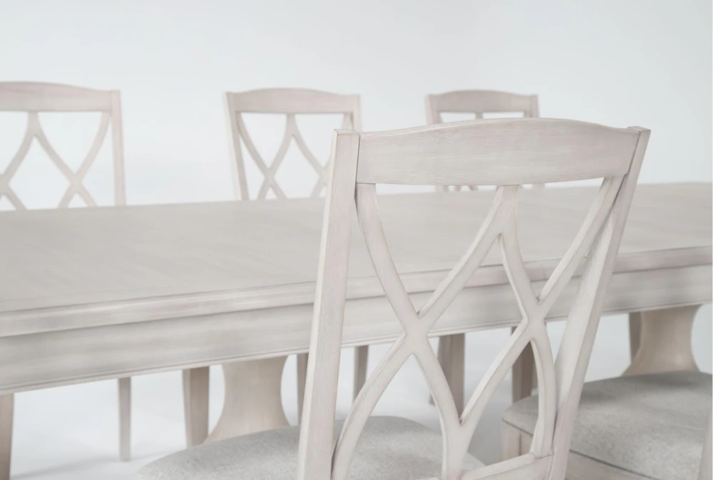 Caira II 80-104" Extension Dining With Side Chair + Arm Chair Set For 6 3 Caira II 80-104" Extension Dining With Side Chair + Arm Chair Set For 6 - Image 3