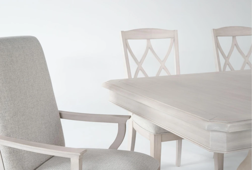 Caira II 80-104" Extension Dining With Side Chair + Arm Chair Set For 6 4 Caira II 80-104" Extension Dining With Side Chair + Arm Chair Set For 6 - Image 4