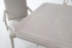 Caira II 80-104" Extension Dining With Side Chair + Arm Chair Set For 6 12 Caira II 80-104" Extension Dining With Side Chair + Arm Chair Set For 6 -KitchenCraft Store 268993 natural veneer dining set detail 46