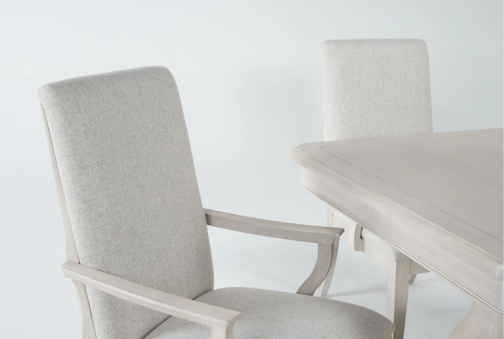 Caira II 80-104" Extension Dining With Arm Chair Set For 6 3 Caira II 80-104" Extension Dining With Arm Chair Set For 6 - Image 3