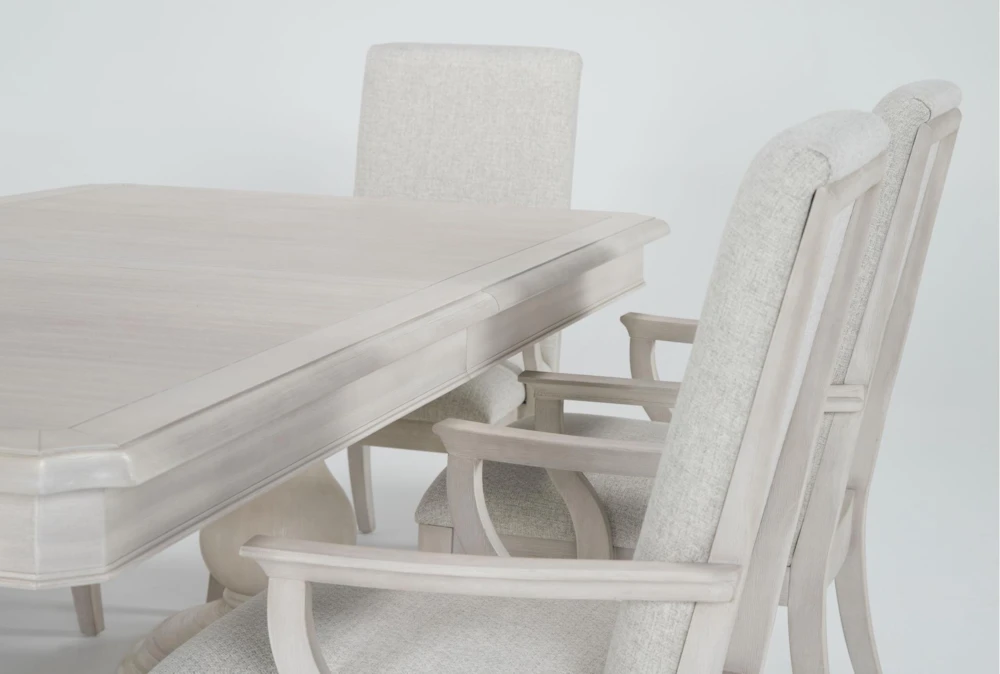 Caira II 80-104" Extension Dining With Arm Chair Set For 6 4 Caira II 80-104" Extension Dining With Arm Chair Set For 6 - Image 4