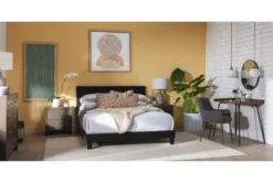 Stratus Upholstered Side Chair -KitchenCraft Store 269067 grey fabric dining chair room 52