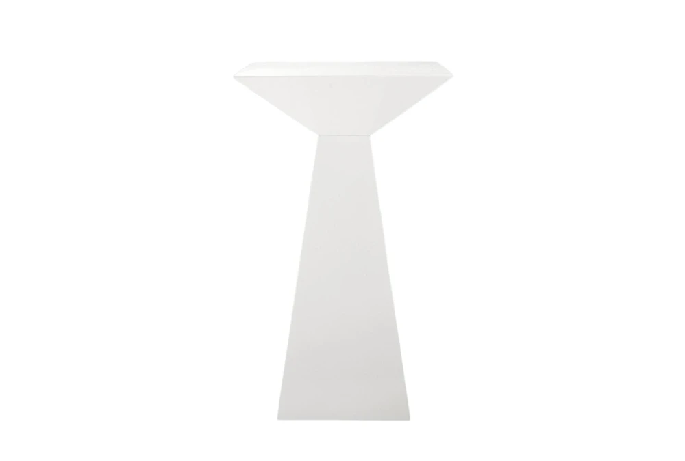 Pillar High Gloss White 24" Bar Table 1 Pillar High Gloss White 24" Bar Table