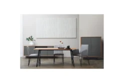 Scottsdale Walnut 71" Rectangular Dining Table -KitchenCraft Store 271611 brown wood dining table detail 47