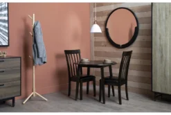 Hammis 36" Dropleaf Dining Table 11 Hammis 36" Dropleaf Dining Table -KitchenCraft Store 272144 brown wood dining table room 46