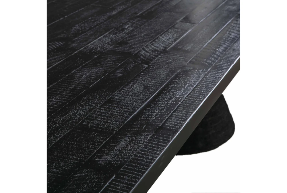 Roma Black Rope 120" Double Pedestal Dining Table 4 Roma Black Rope 120" Double Pedestal Dining Table - Image 4