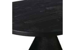Roma Black Rope 120" Double Pedestal Dining Table 16 Roma Black Rope 120" Double Pedestal Dining Table -KitchenCraft Store 275899 black mdf dining table detail 47