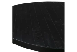 Roma Black Rope 48" Round Dining Table 9 Roma Black Rope 48" Round Dining Table -KitchenCraft Store 275905 black mdf dining table detail 45