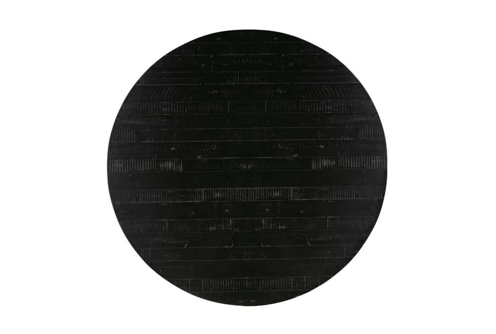 Roma Black Rope 48" Round Dining Table 2 Roma Black Rope 48" Round Dining Table - Image 2