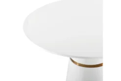 Ardis 47" Round Dining Table 14 Ardis 47" Round Dining Table -KitchenCraft Store 275922 white mdf dining table detail 46