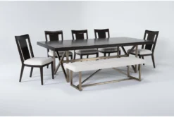 KitchenCraft Store -KitchenCraft Store 276216 brown wood dining set side 18